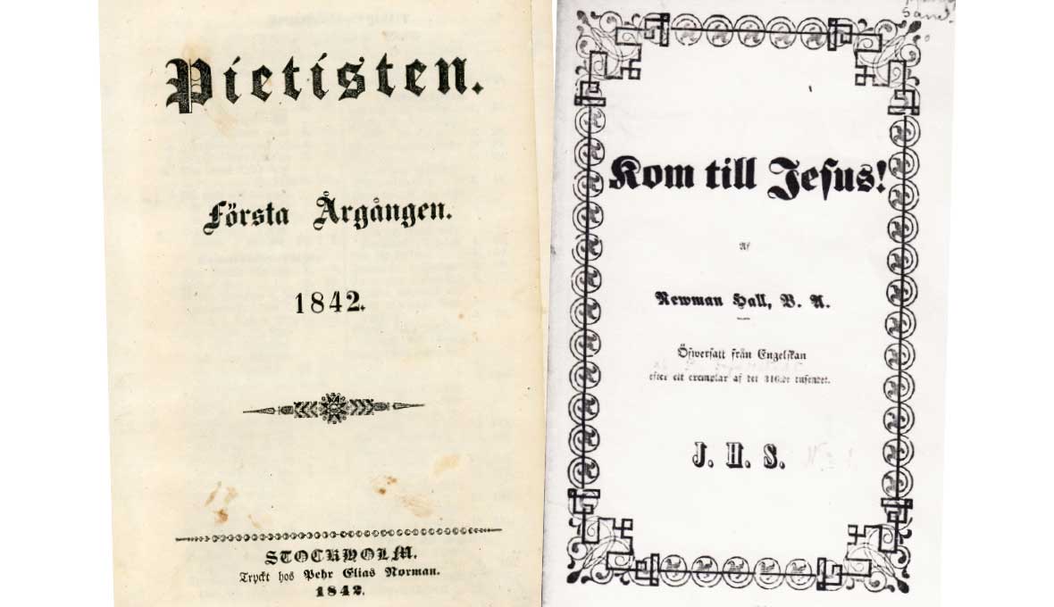 Traktat med rubriken »Kom till Jesus«.